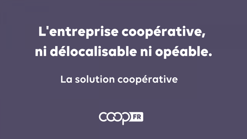 coop ni délocalisable ni opéable