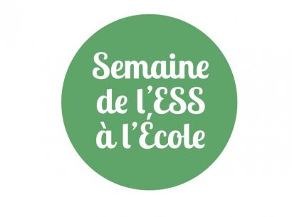 Logo Semaine de l'ESS à l'École