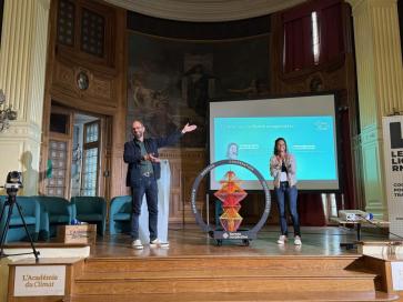 Flamme coopérative chez Onde de Coop