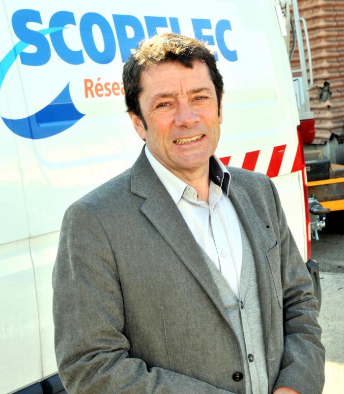 Jean-Luc Candelon, PDG de Scopelec