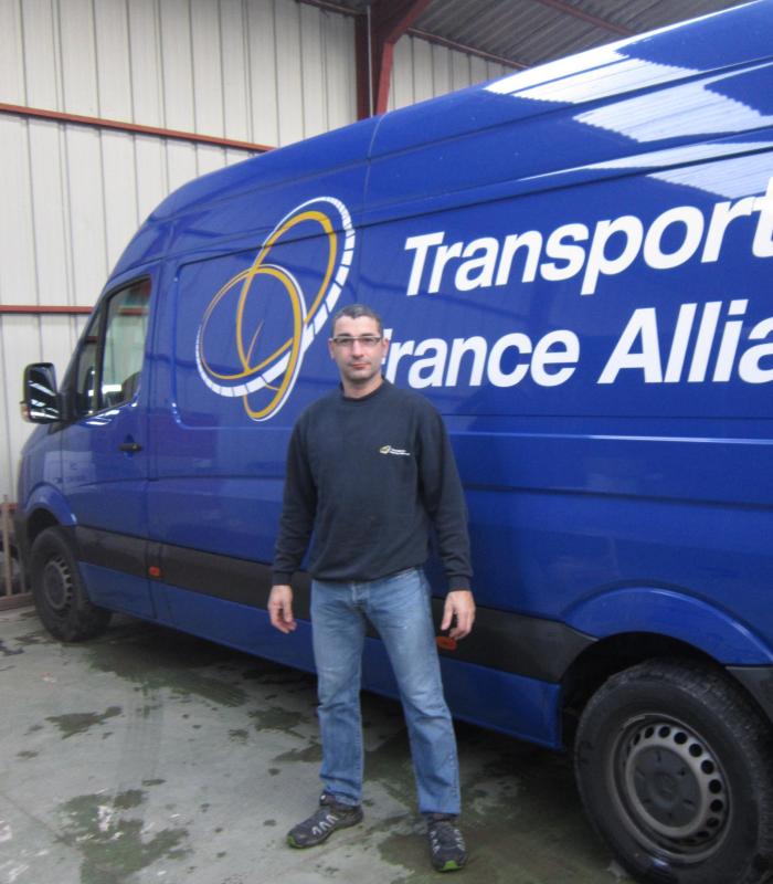 Stéphane Le Faou, Gérant de Littoral Transport Express Stéphane Le Faou, Gérant de Littoral Transport Express